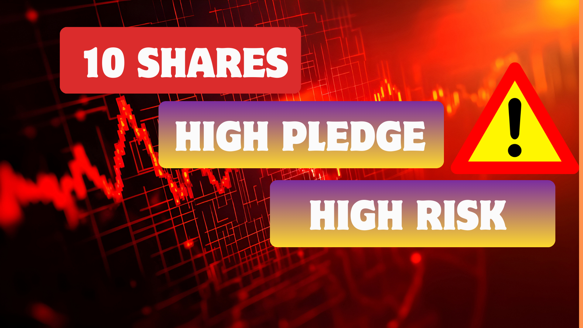 10 High Pledge Indian Stocks