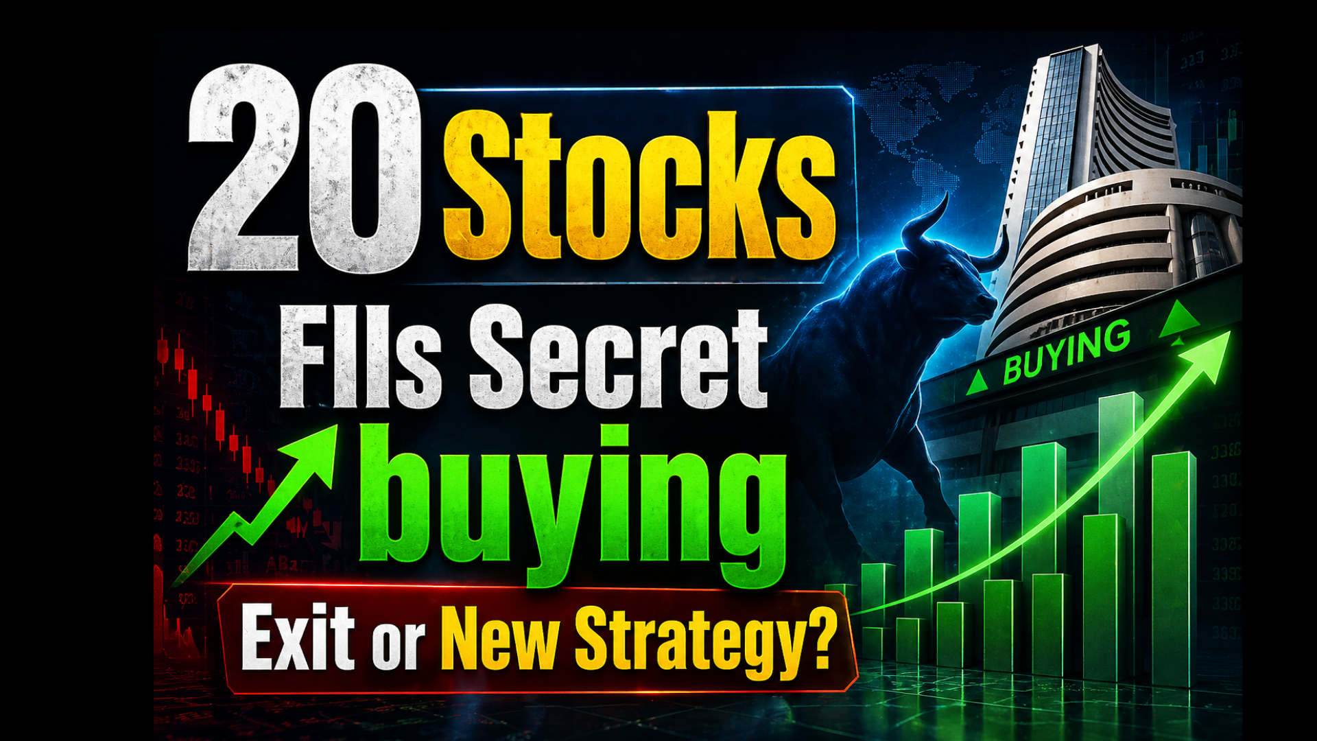 FIIs' 'Secret Buying' in These 20 Stocks Market Exit or a New Strategy?